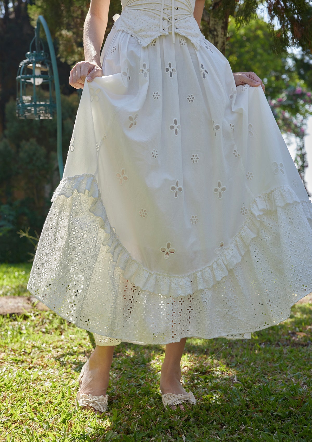 Ich bin ausgerastet“ Korsettkleid