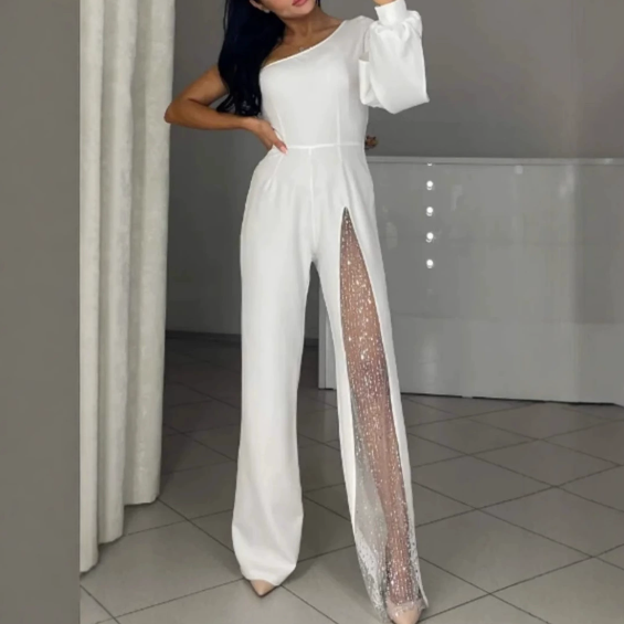 (Neuheiten) Kuschelwohl™ Moderner Jumpsuit mit weitem Bein (Wide Leg) – 🎄 Neue Farben & Weihnachts-Sale