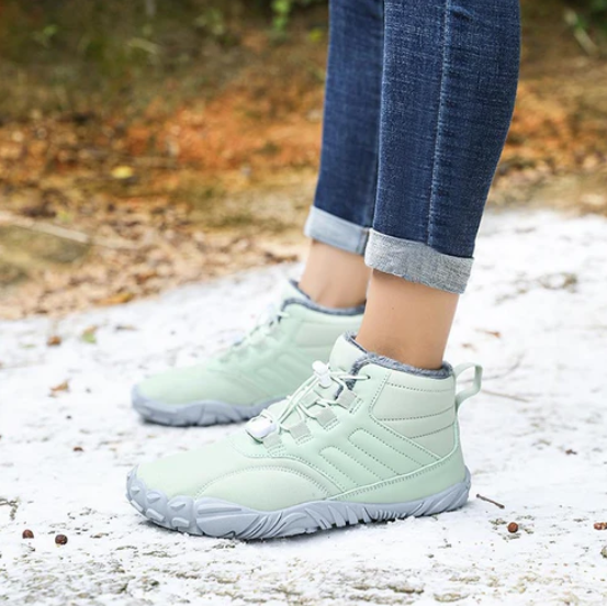 ❄️🧦Tolles Geschenk! Wasserdichte, verdickte, plüschgefütterte Wanderschuhe