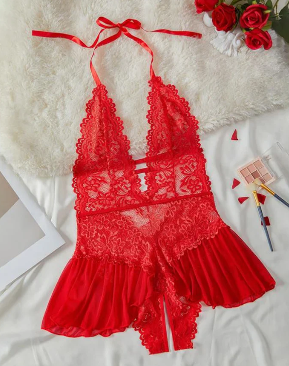 Kuschelwohl Verführerisches Spitzen-Lingerie Set – Eleganz und Komfort in Einem! 💕✨