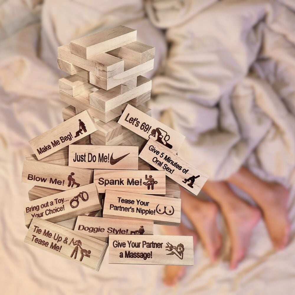 👩❤️💋👨Pärchen-Date: Jenga-Turmspiel 💕