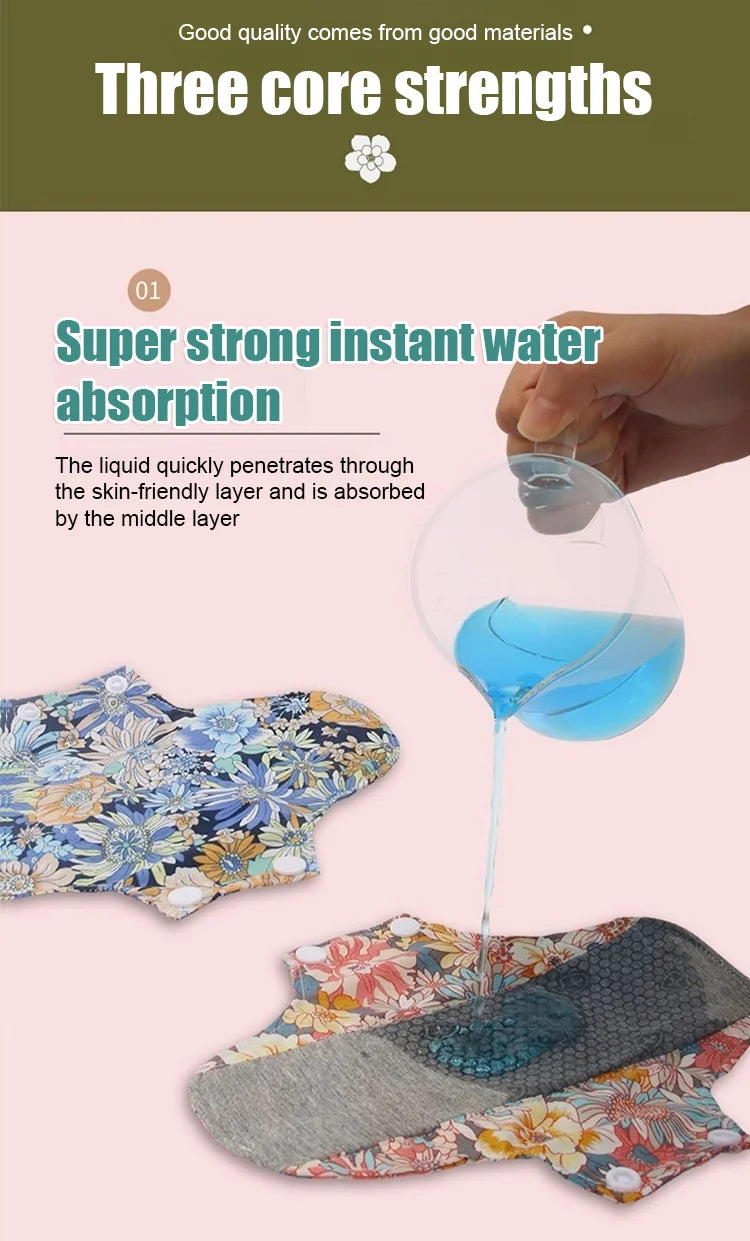 🌸💧Wiederverwendbare Damenbinden – Umweltfreundlich, bequem & super saugfähig | BLACK FRIDAY SALE -50%! 🌿🖤