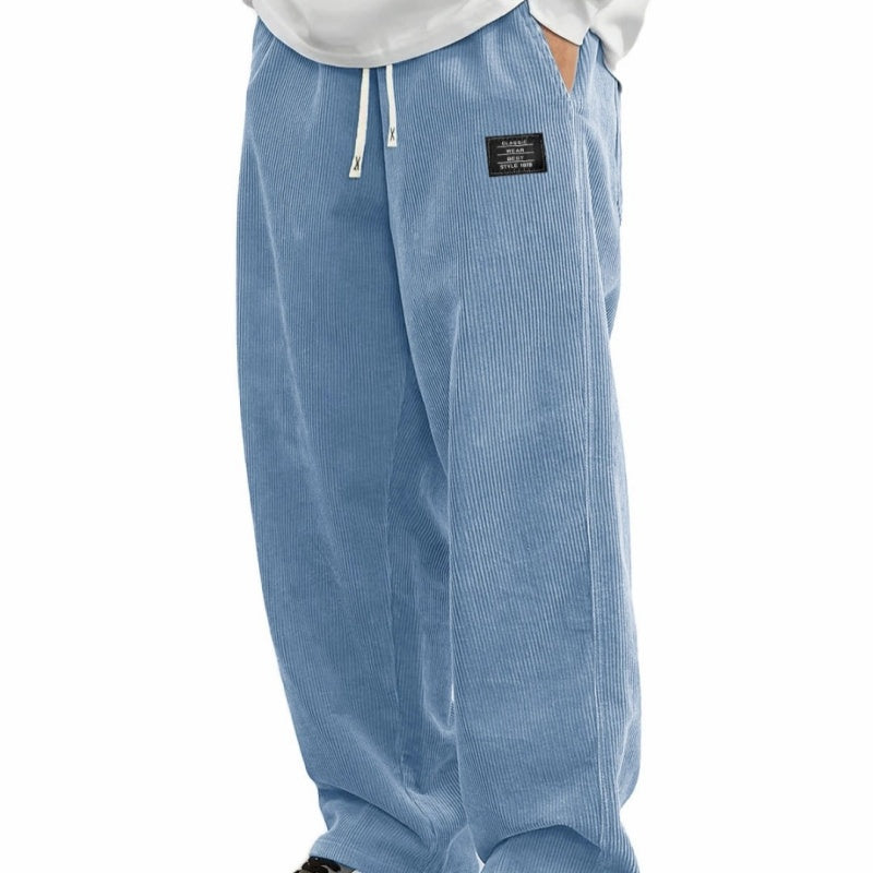 ✨🔥Herrenhose mit lockerem Schnitt, Kordelzug und Taschen