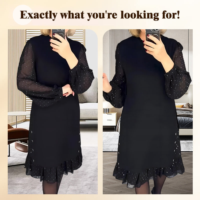 🎄 Robe patchwork élégante Cozy Comfort™ – Coupe décontractée, confort optimal et réduction de Noël ! ✨ 