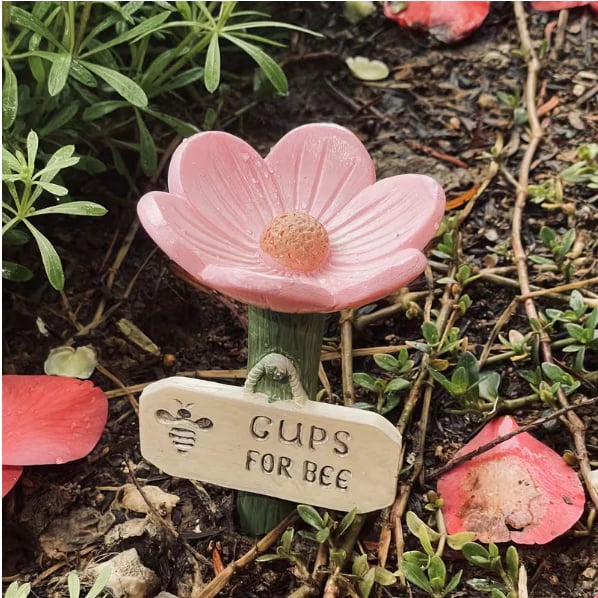 🌸Blütenförmige Keramik-Tränke für Bienen🐝💧