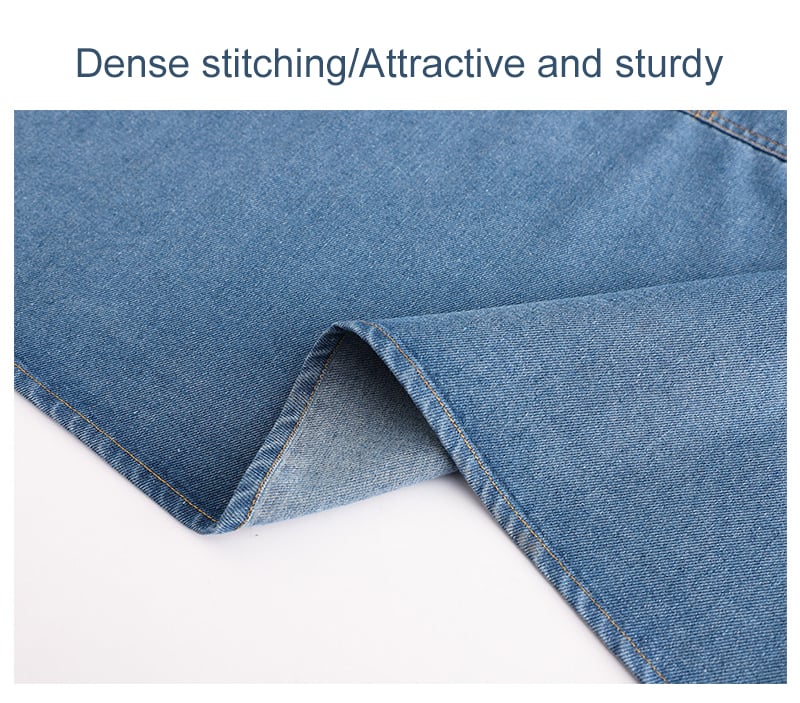 ✨ Tablier en denim ultra-résistant Cozy Comfort™ – Fini les taches et les salissures ! Grande poche avant | Réduction de Noël : -40 % 🎁