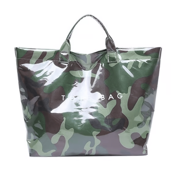 👜 Sac fourre-tout Cozy™ Designer avec imprimé lettres (Vente directe) – 👜 Accessoire tendance – 🎄 Remise immédiate pendant les soldes de Noël