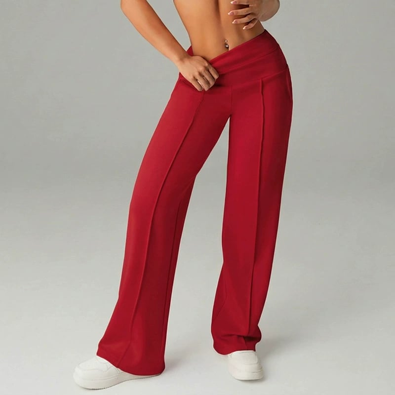 💕Einfache, locker sitzende Damenhose mit geradem Bein