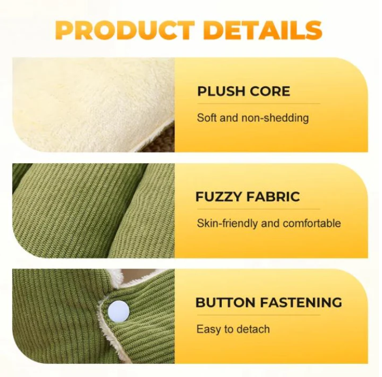 🐶😸Wärme Gemütlicher Komfort Plüsch-Haustierhöhle