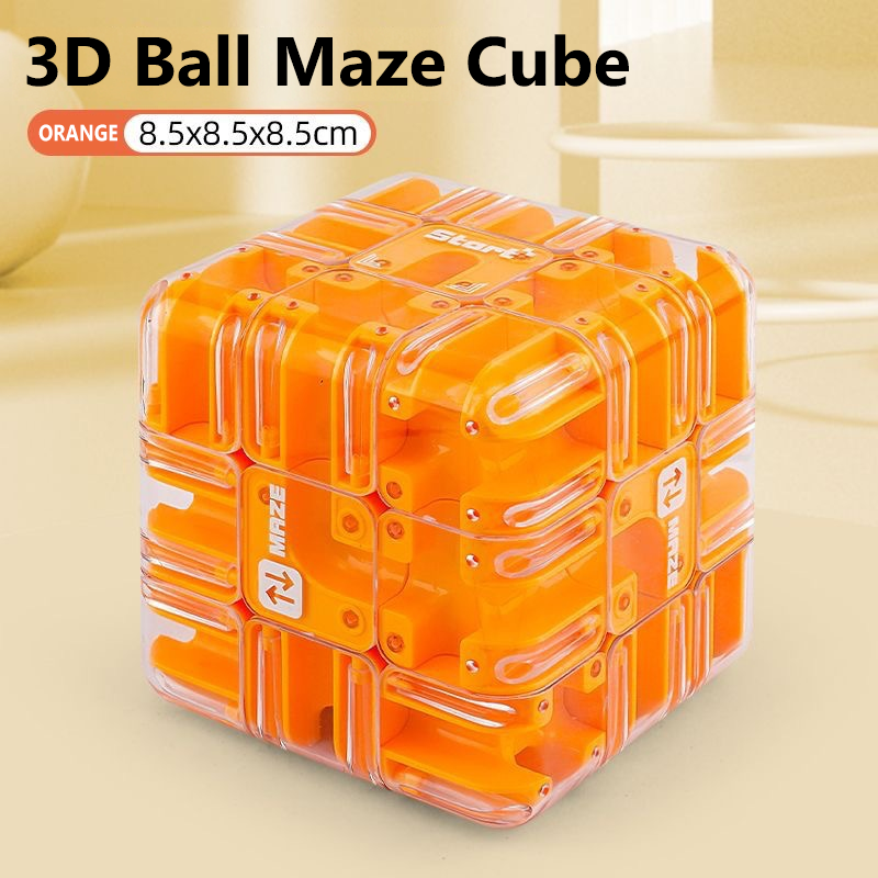 🎁🎄Cube Labyrinthe 3D – Jeu de puzzle intelligent pour enfants et adultes | Vente de Noël : jusqu’à 40 % de réduction !