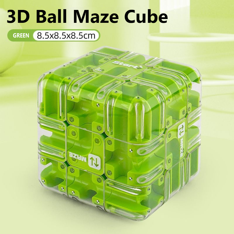 🎁🎄Cube Labyrinthe 3D – Jeu de puzzle intelligent pour enfants et adultes | Vente de Noël : jusqu’à 40 % de réduction !