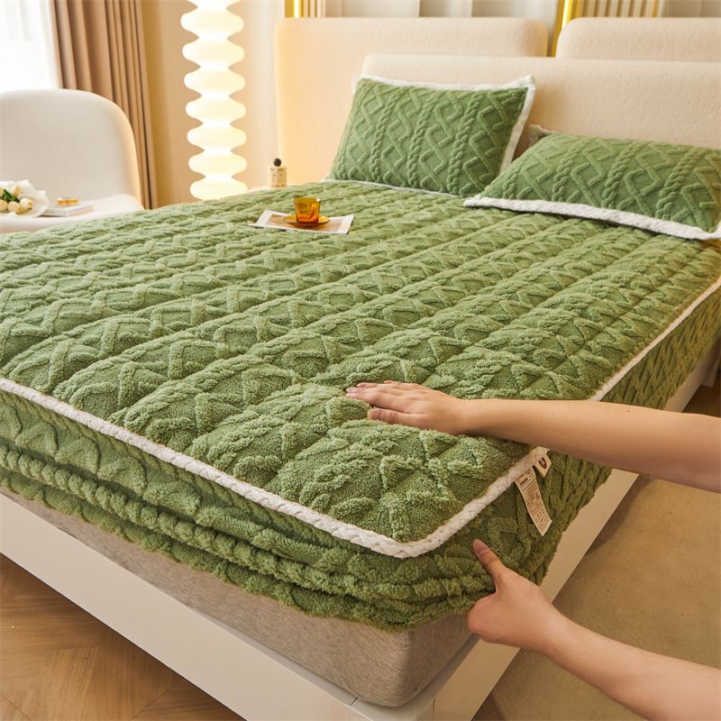 🎅💖 Kuschelwohl™ Winter-Bettlaken-Set 3-teilig – Extra dick & ultra-warm | Weihnachtsangebot –50 % Rabatt! 🎁