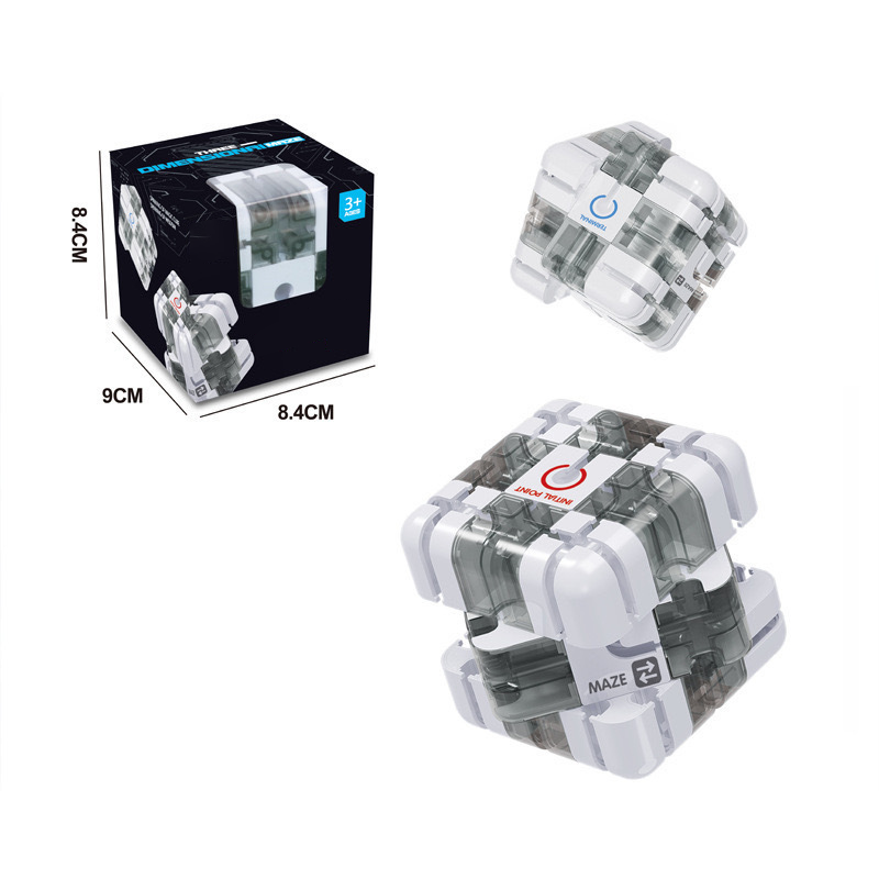 🎁🎄Cube Labyrinthe 3D – Jeu de puzzle intelligent pour enfants et adultes | Vente de Noël : jusqu’à 40 % de réduction !