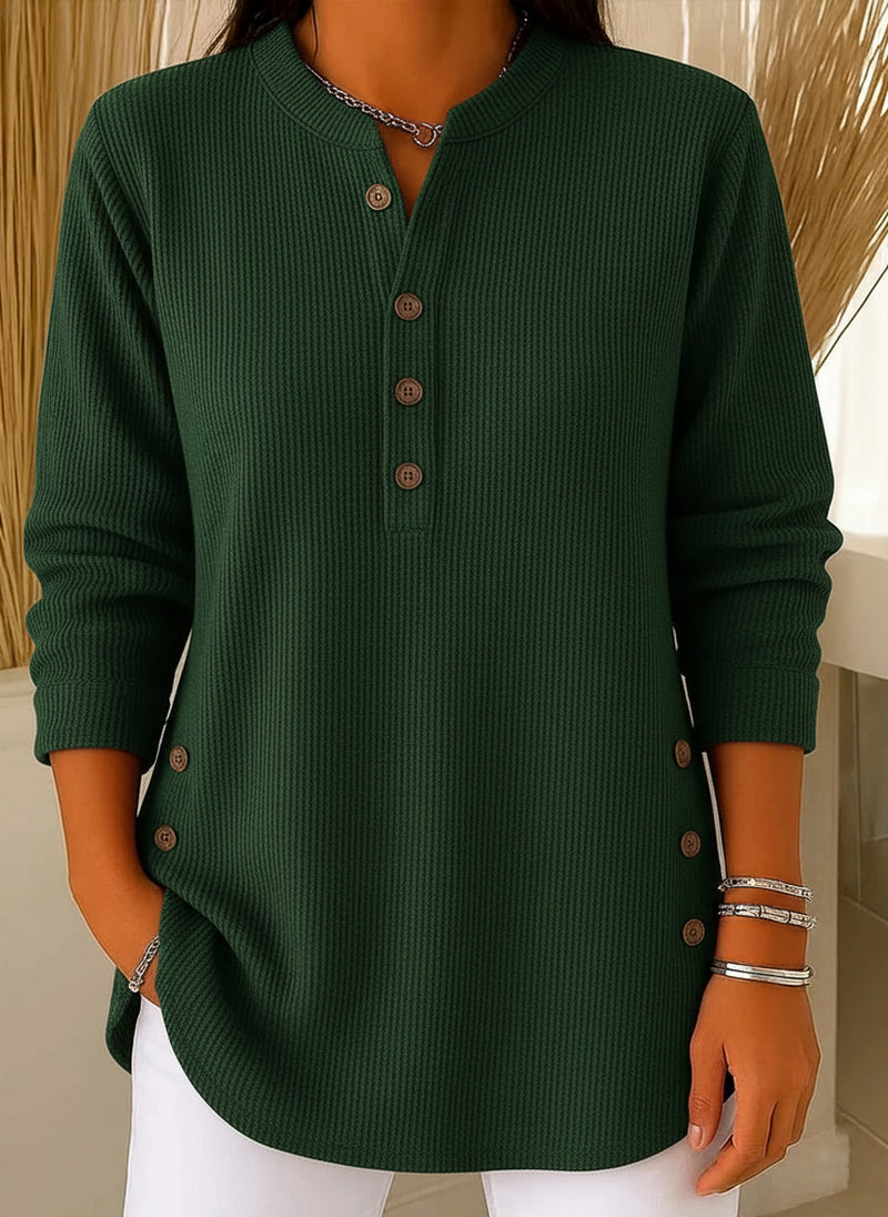 Pull en maille pour femme – Col rond confortable, manches longues et coupe décontractée | Promotions de Noël hiver 2025 – Jusqu'à 40 % de réduction 