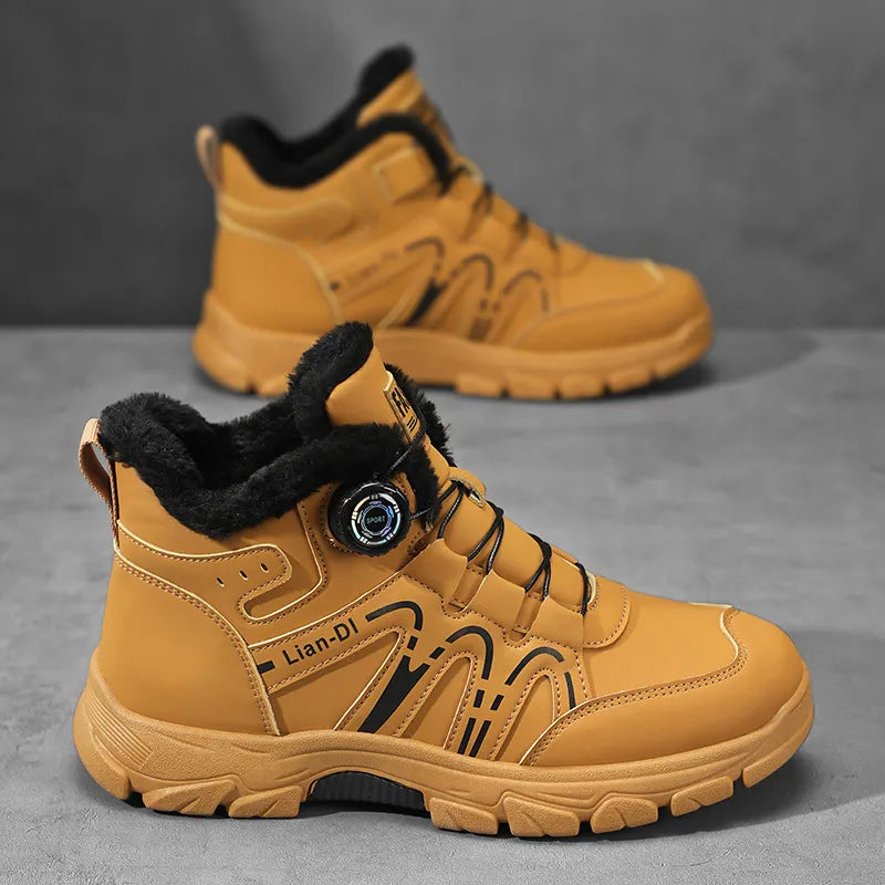 Kuschelwohl™ Wasserdichte & Orthopädische Winter-Arbeitsschuhe (Großer Weihnachts-Sale 🎄)