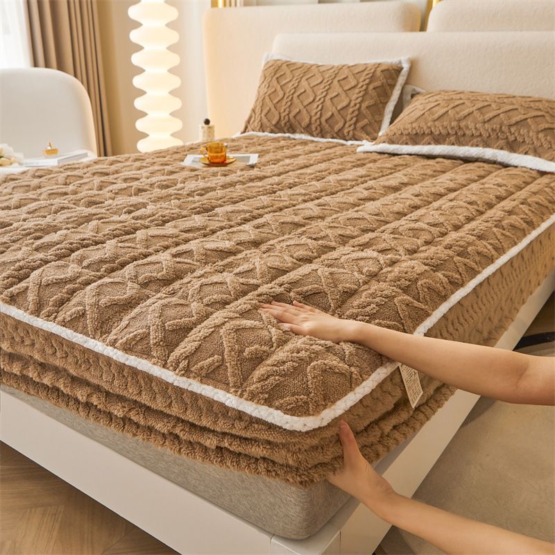 🎅💖 Kuschelwohl™ Winter-Bettlaken-Set 3-teilig – Extra dick & ultra-warm | Weihnachtsangebot –50 % Rabatt! 🎁