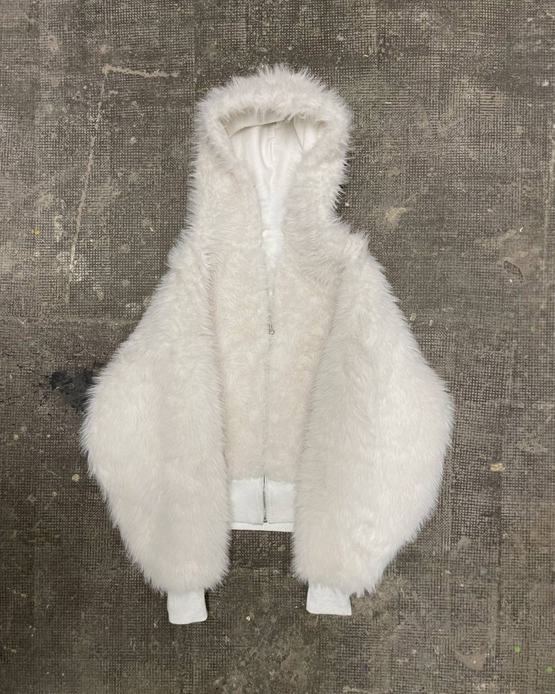 Sweat à capuche zippé réversible en polaire – Tendance hiver 2025 ❄️ | Soldes de Noël : jusqu’à 45 % de réduction et sans frais cachés ! 🎁 
