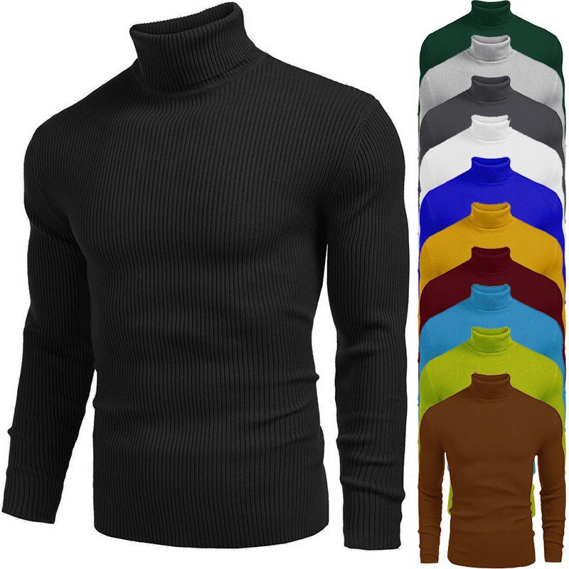 🧥 Pull col roulé en maille pour homme Cozy Comfort™ – Soldes d'hiver jusqu'à -50 % ❄️