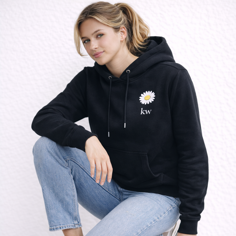 Kuschelwohl "Breaking Free" Daisy Butterfly Sweatshirt – Mit Liebe und Freiheit auf den Ärmeln, für Deinen einzigartigen Stil! 🦋🌸