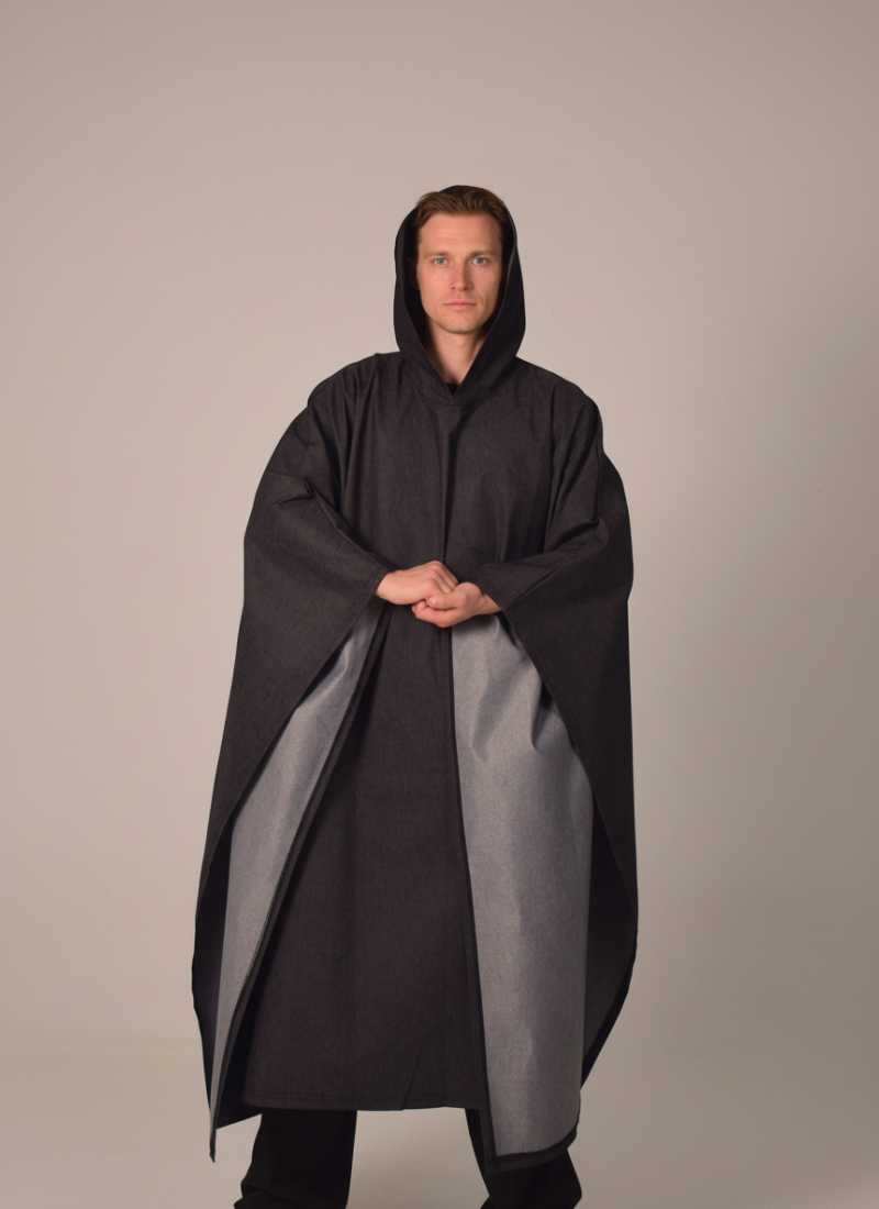 Sommercape aus Denim Umhänge