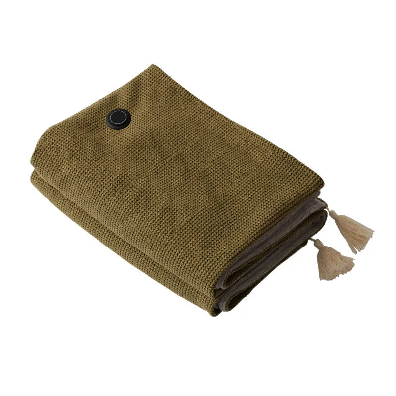Kuschelwohl Beheiztes Winter-Cape – Tragbarer Heizschal mit USB, Weihnachtsrabatt & 1 Stück versandfrei 🎄