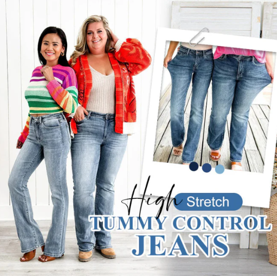 ⏳Zeitlich begrenztes Sonderangebot⏰👖High Stretch Tummy Control Jeans