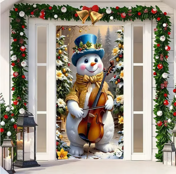🌟🌟Décorations de Noël pour la porte d'entrée 2025 