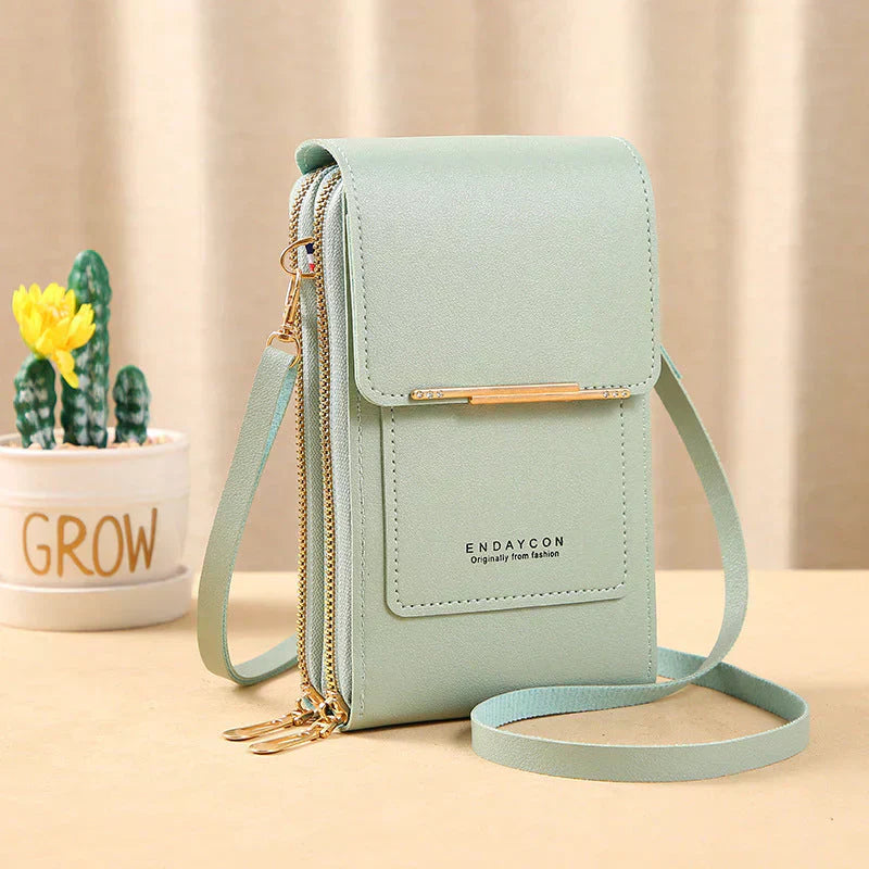 👜 49% RABATT! 📱 Touchscreen-Messengertasche für Damen – Handy-Ladefach, Diebstahlsicher & Wasserdicht ✨