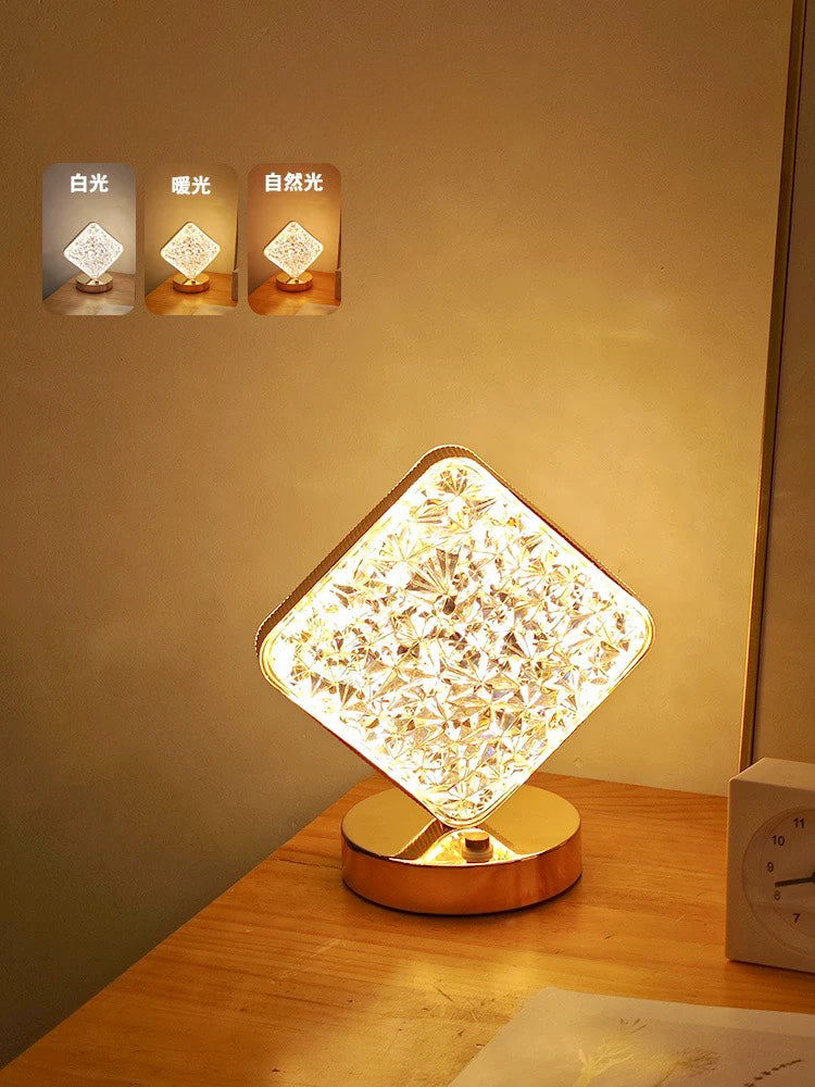 🎅Christmas Sale 50% OFF!!🎄Über 50.000 verkauft! 🎁✨ Wiederaufladbare Luxus-Kristall-LED-Nachtlampe