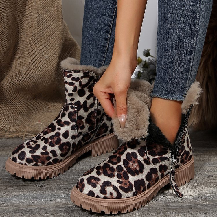 📢 Warme Fleece-Schneestiefel für Damen ⚡