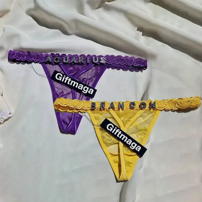 Valentinstag-Sonderangebot 🎀💕 Personalisierter String-Tanga