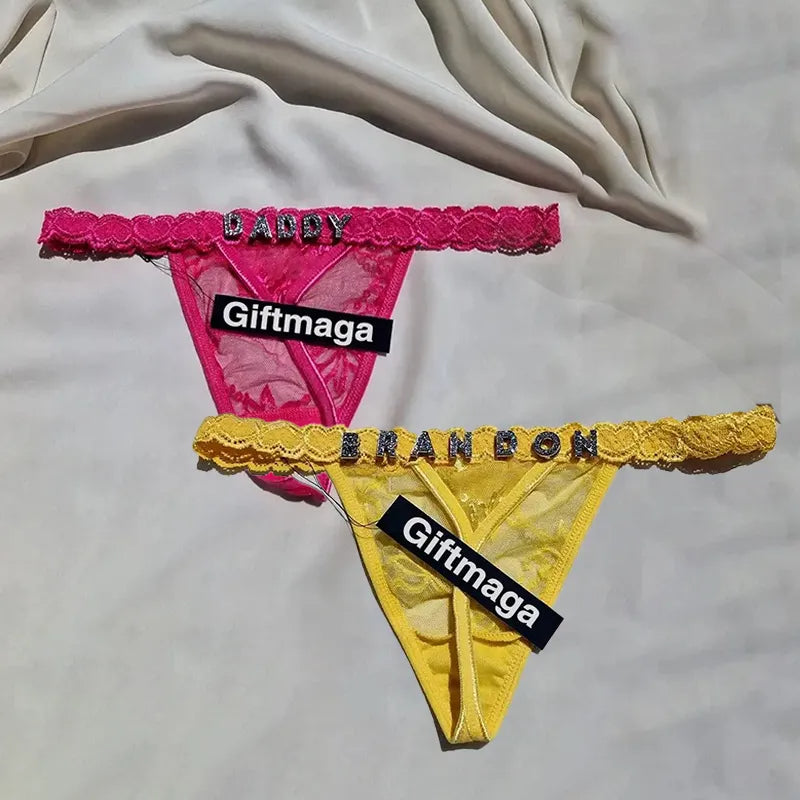 Valentinstag-Sonderangebot 🎀💕 Personalisierter String-Tanga