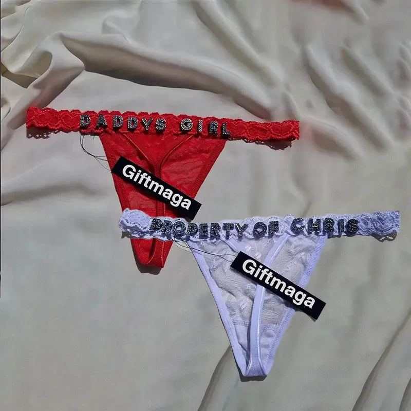 Valentinstag-Sonderangebot 🎀💕 Personalisierter String-Tanga