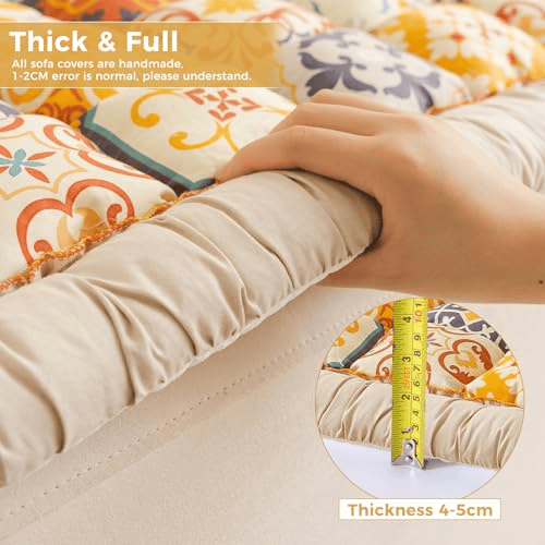 Sofakissen aus böhmischer Baumwolle