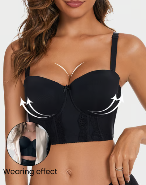 🔥PROMOTION EXCEPTIONNELLE 🔥 Soutien-gorge sans bretelles à dos échancré 