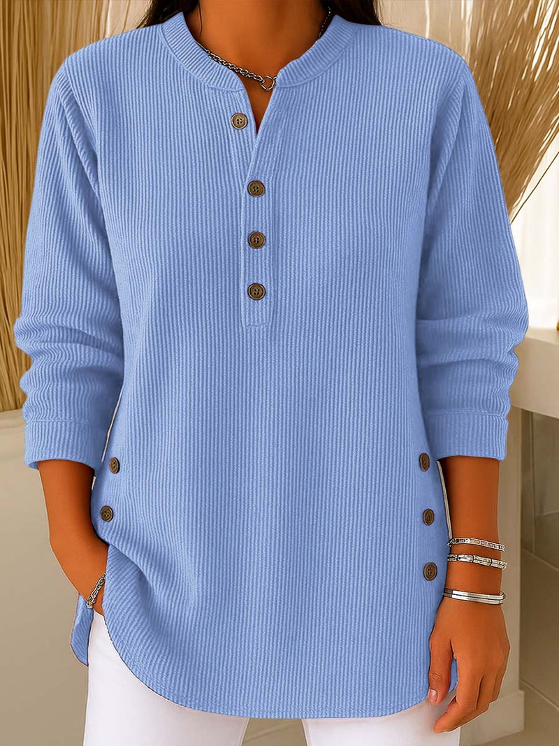 Pull en maille pour femme – Col rond confortable, manches longues et coupe décontractée | Promotions de Noël hiver 2025 – Jusqu'à 40 % de réduction 