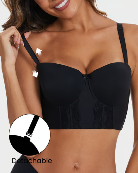 🔥PROMOTION EXCEPTIONNELLE 🔥 Soutien-gorge sans bretelles à dos échancré 