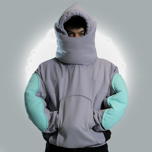 Kuschelwohl™ Hoodie mit Ärmel-Kissen Warm & perfekt fürs Nickerchen im Büro