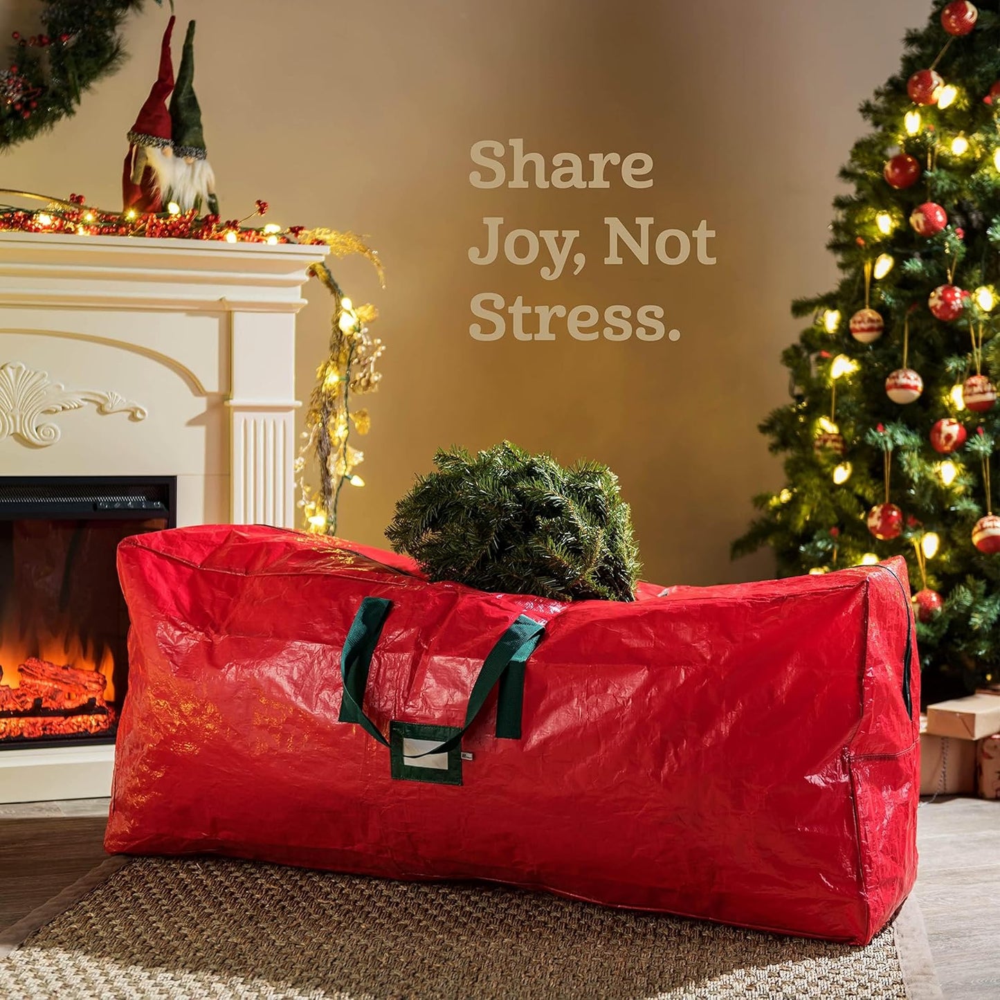 🎅Weihnachtsverkauf 50 % Rabatt🌟Weihnachtsbaum-Aufbewahrungstasche, strapazierfähig und wasserdicht 🎄