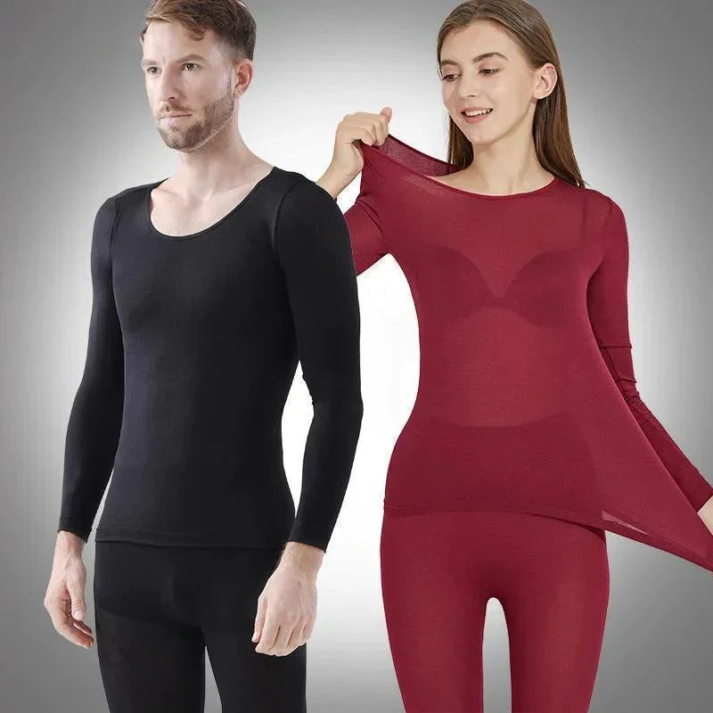 Sous-vêtements thermiques extensibles sans coutures – disponibles pour femmes et hommes 