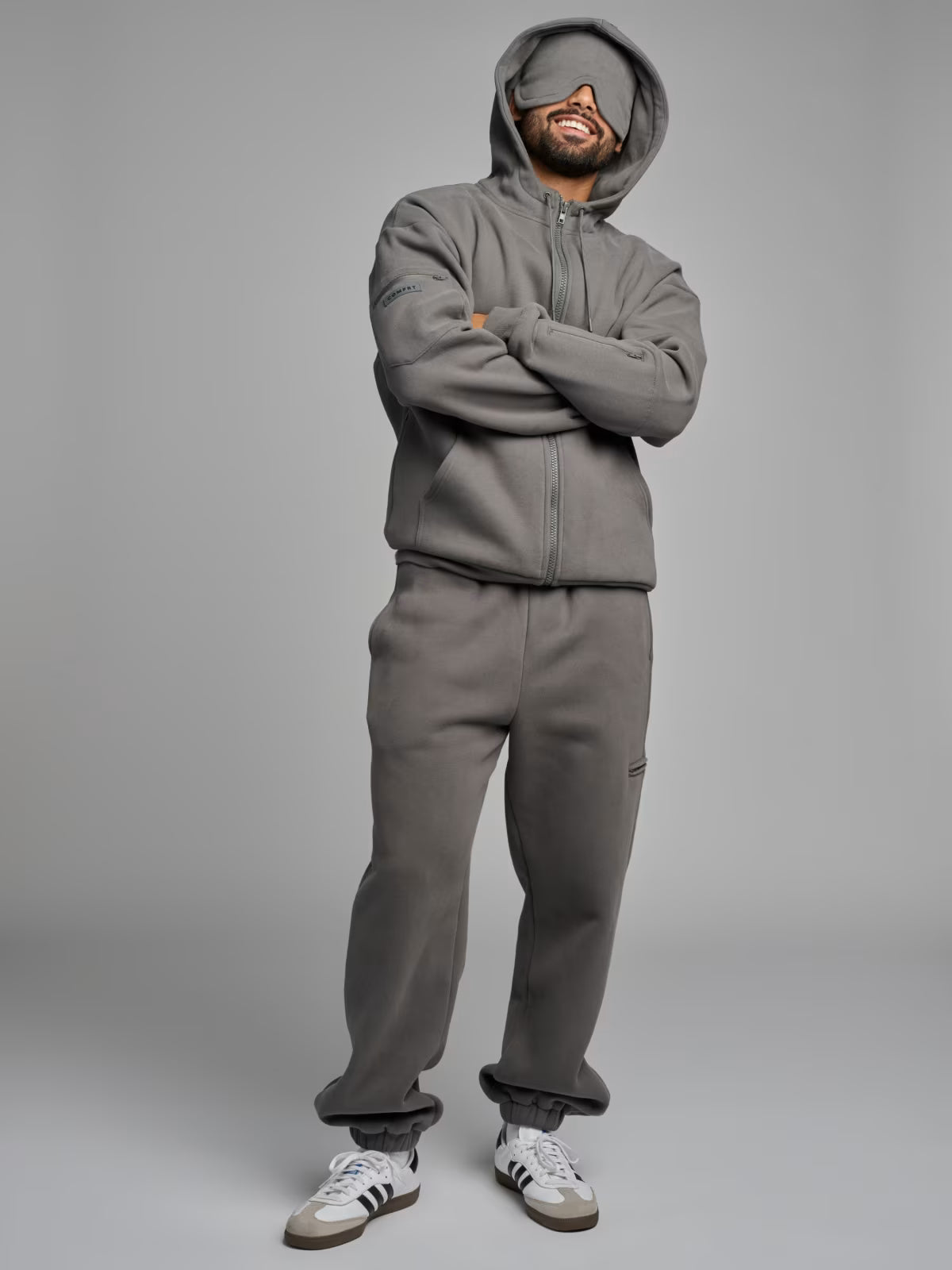 Kuschelwohl Airplane Mode Zip Hoodie – Reise-Hoodie zum Abschalten | Rabatt verfügbar ✈️