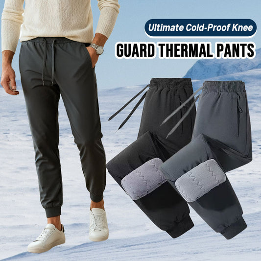 🎄Christmas Sale-Up to 50% OFF🏆Ultimative Kälteschutz-Thermohose mit Knieschutz – Hält warm im extremen Winter