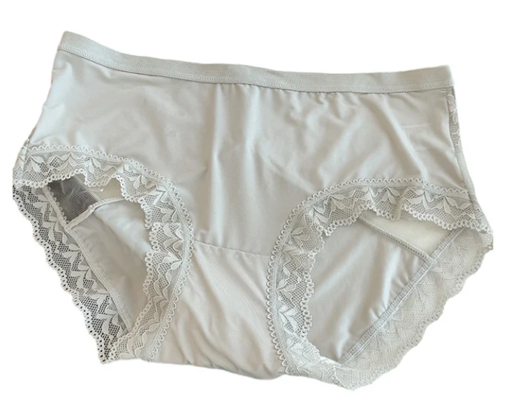 📢📢 Flash Sale⚡: Endet in 3 Stunden!⏰⏰ Weiche Spitzen-Slips für Damen mit mittlerer Leibhöhe