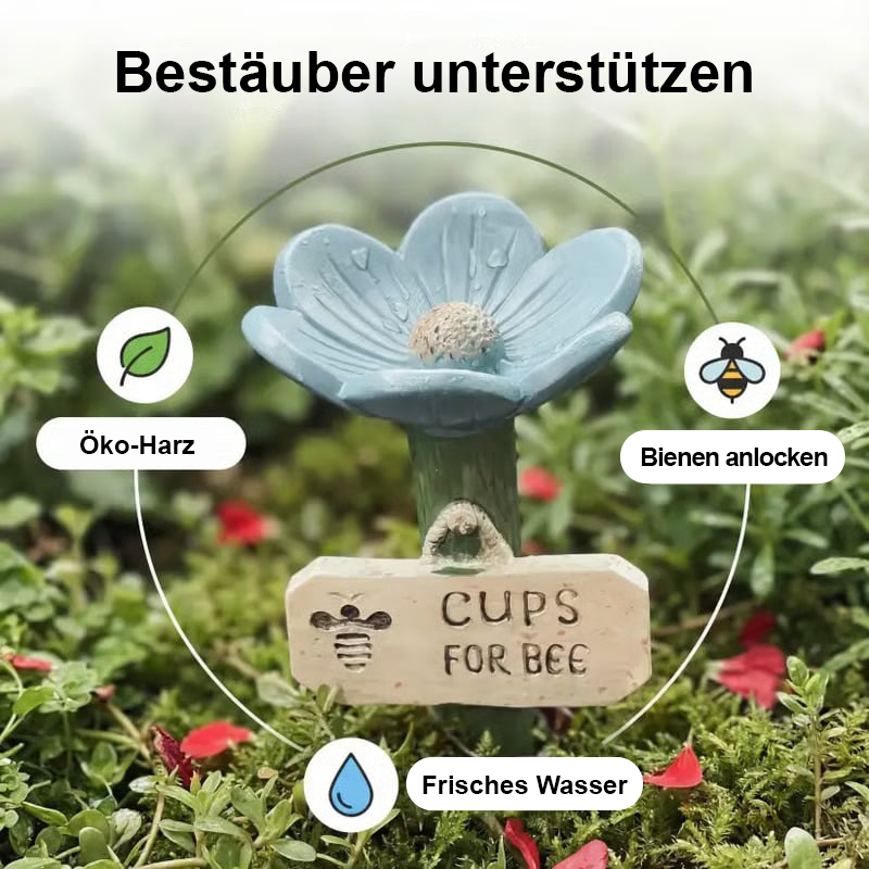 🌸Blütenförmige Keramik-Tränke für Bienen🐝💧