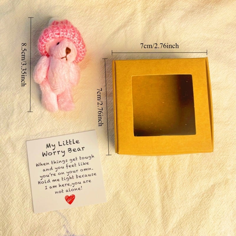 🎁Offre exceptionnelle AUJOURD'HUI SEULEMENT au prix habituel de 9,99 € !🧸✨Petit ours en boîte, Mon petit ours inquiet 