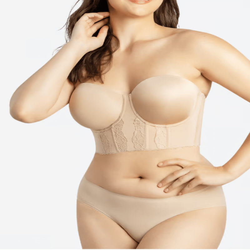 🔥PROMOTION EXCEPTIONNELLE 🔥 Soutien-gorge sans bretelles à dos échancré 