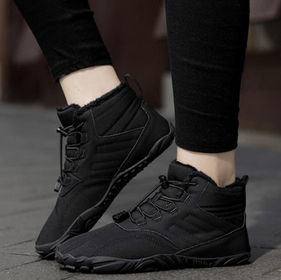 ❄️🧦Tolles Geschenk! Wasserdichte, verdickte, plüschgefütterte Wanderschuhe