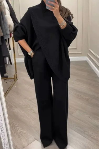 🔥Méga offre du Black Friday ! – 50 % de réduction !🔥Ensemble pull et pantalon oversize pour femme 