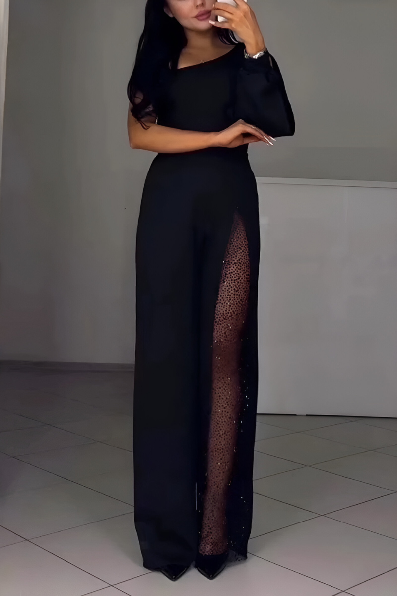 (Neuheiten) Kuschelwohl™ Moderner Jumpsuit mit weitem Bein (Wide Leg) – 🎄 Neue Farben & Weihnachts-Sale