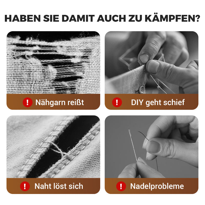 🧵✨37-teiliges Set: Große Augen-Nähnadeln